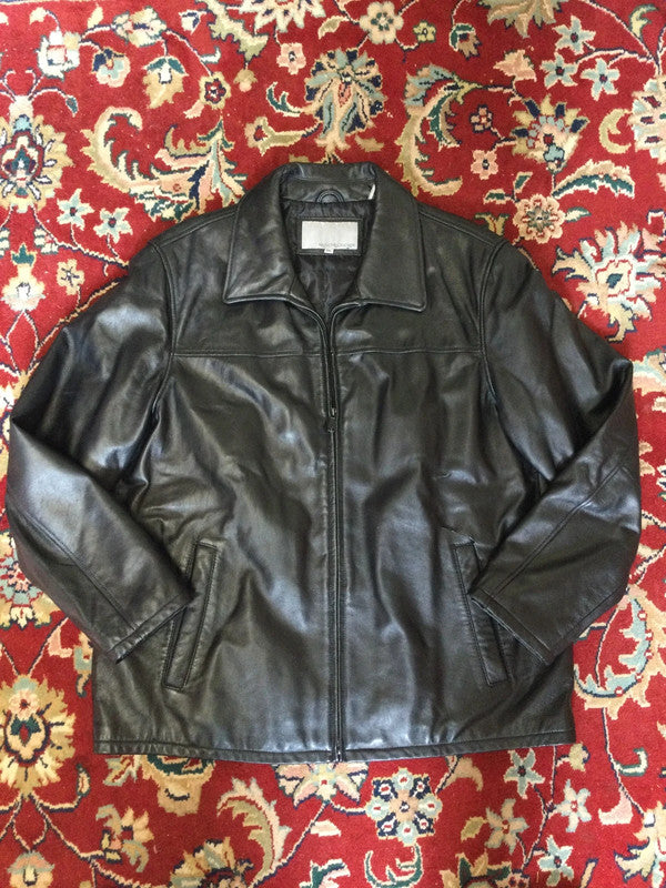 Wilson Black Leather Jacket